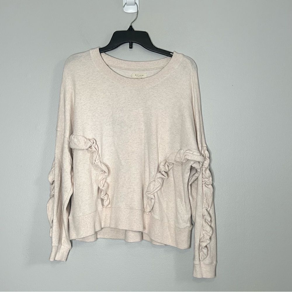 Madewell Mile(s) Ruffles Sweatshirt - Picture 2 of 3